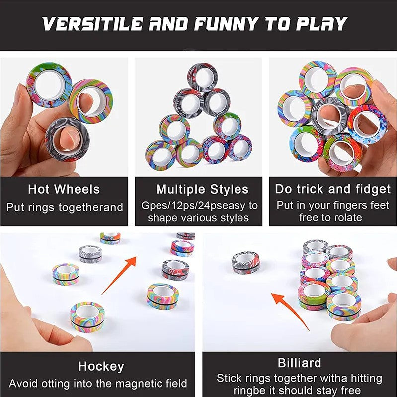 Magnetic Rings Fidget ideas