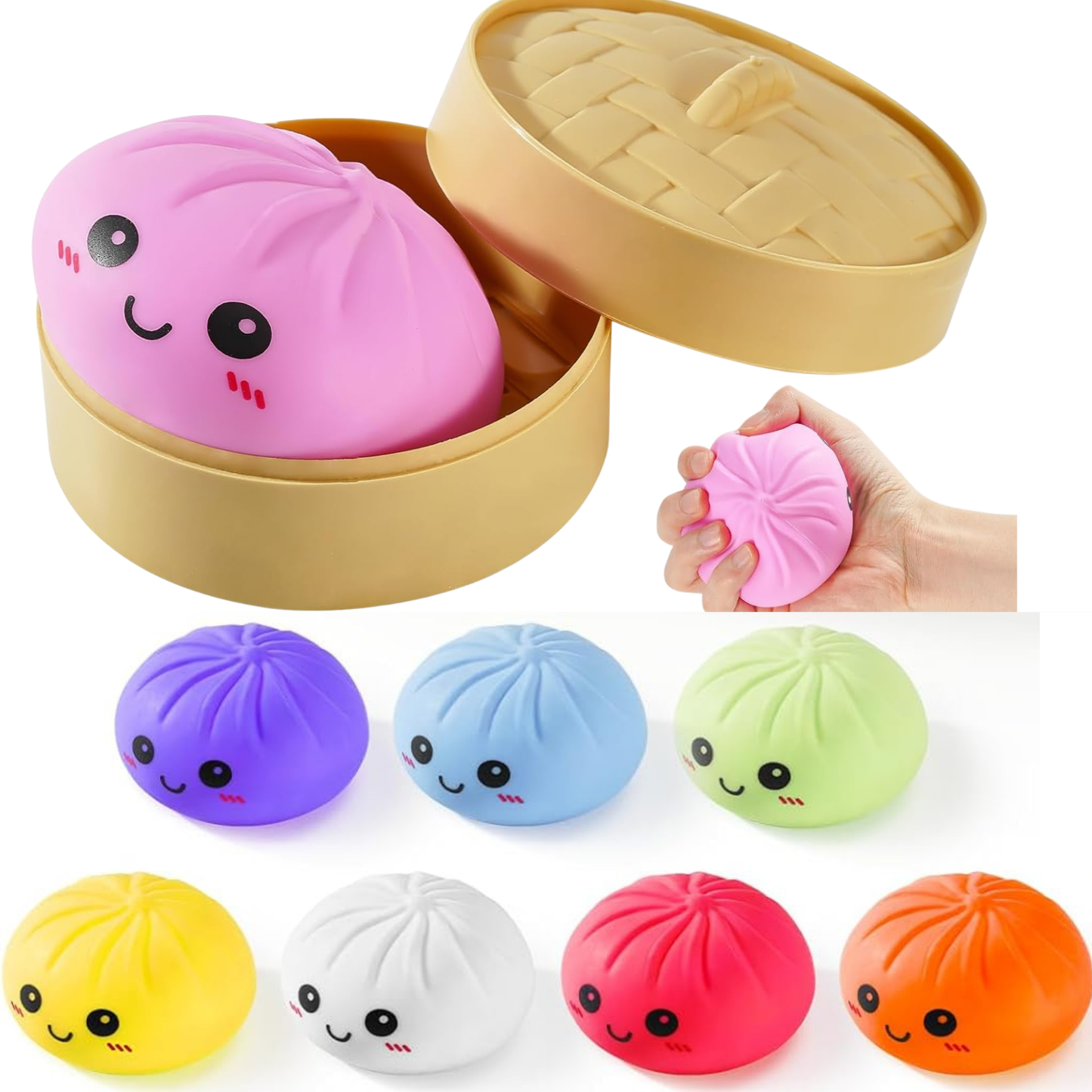 Original Mystery Dumpling Squishy Blind Box