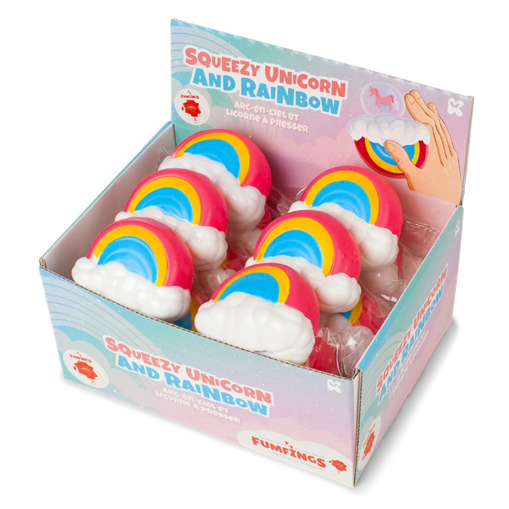 Squeezy Rainbow with unicorn surprise in box