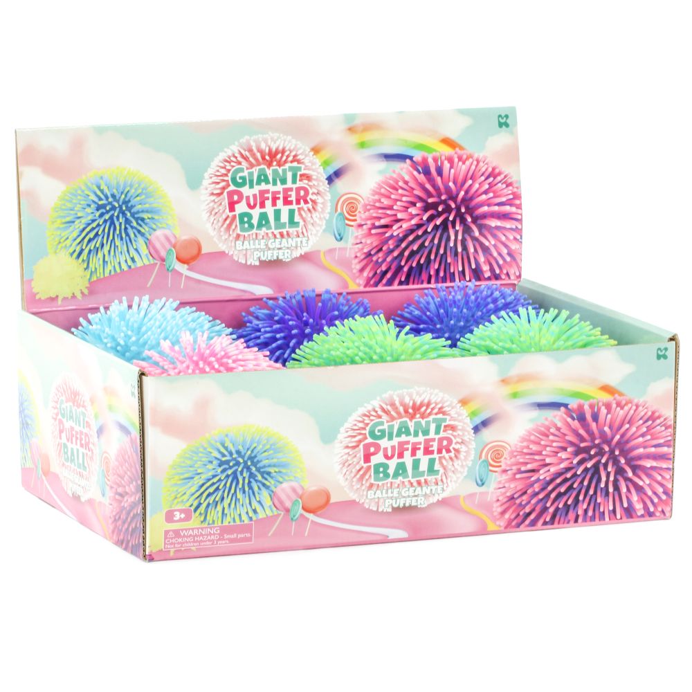 Giant Tutti Frutti Puffer Ball in box