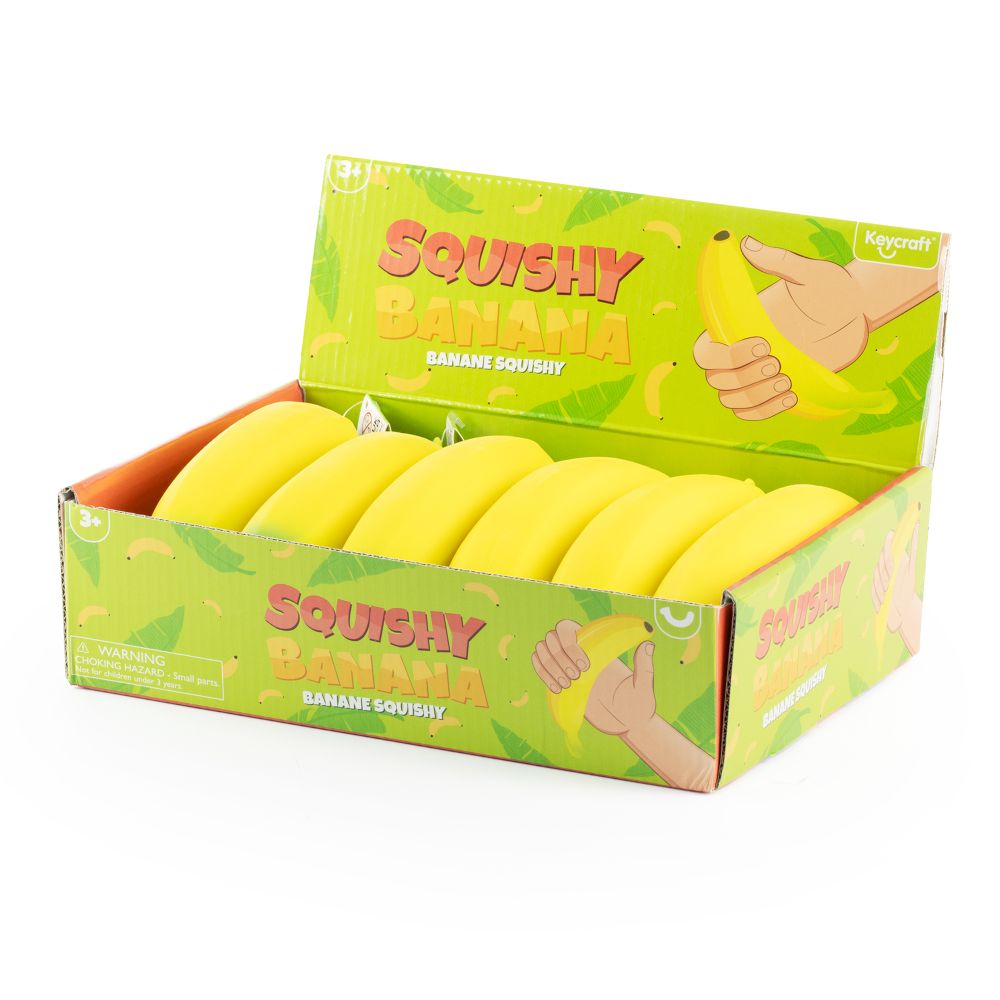 Squishy Tactile Banana in box