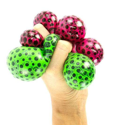 Beadz Alive Squishy Man  Green and Pink