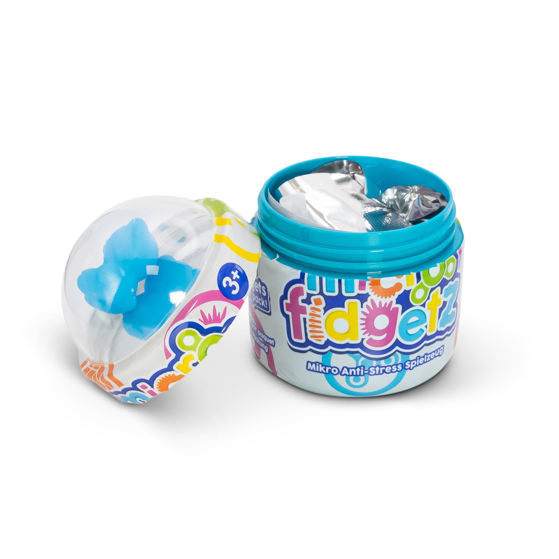 Micro Fidgetz Capsule Open