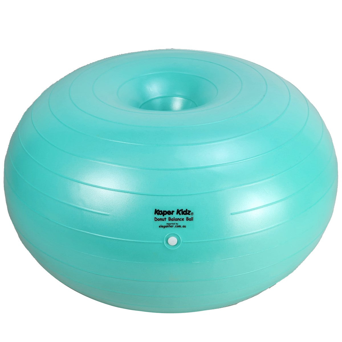 Donut therapy ball green