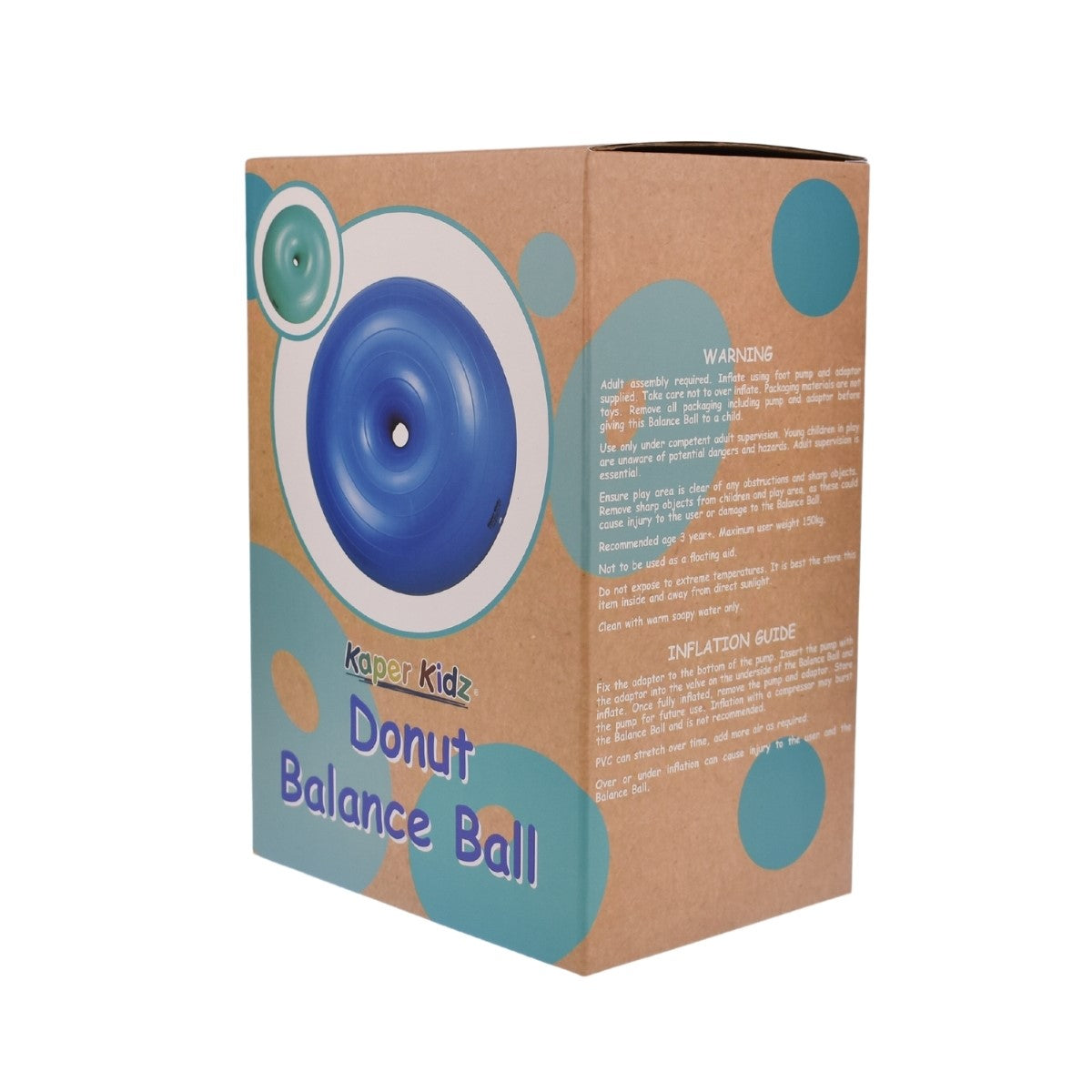 Donut therapy ball in box