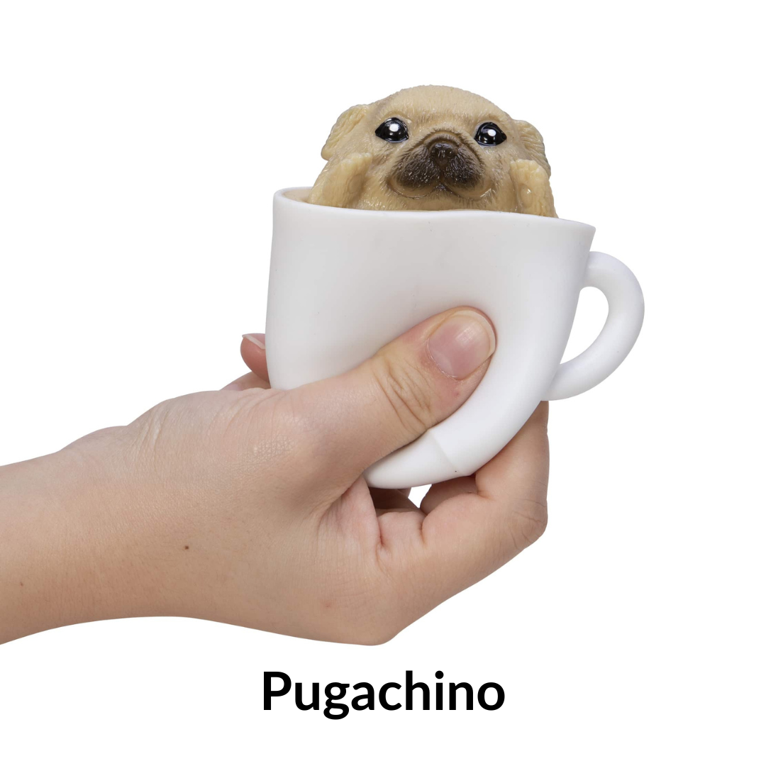 Schylling Pup in a Cup Fidget Pug