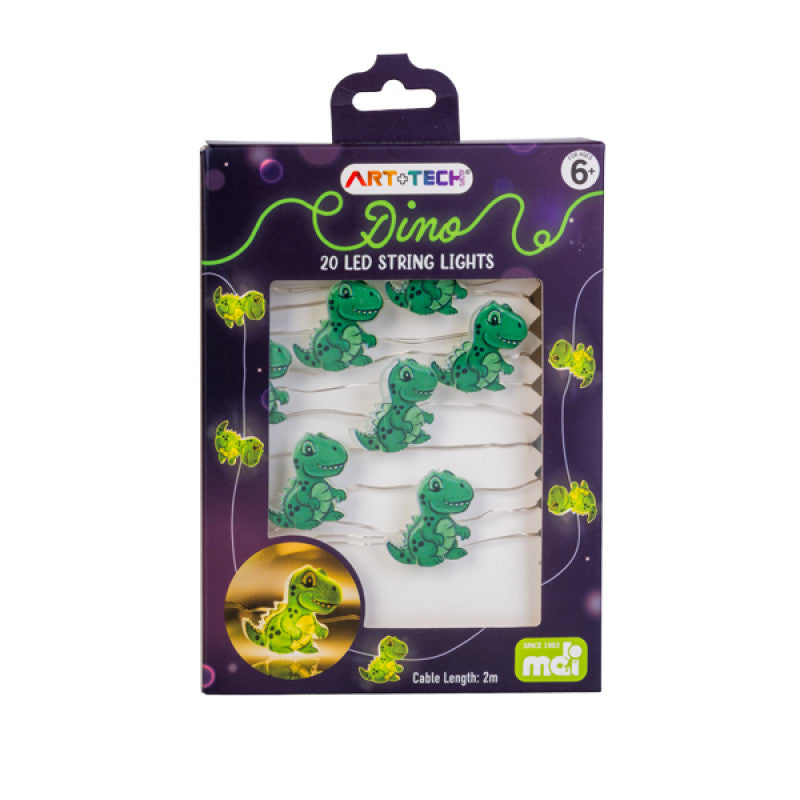 Dinosaur LED String Lights in box