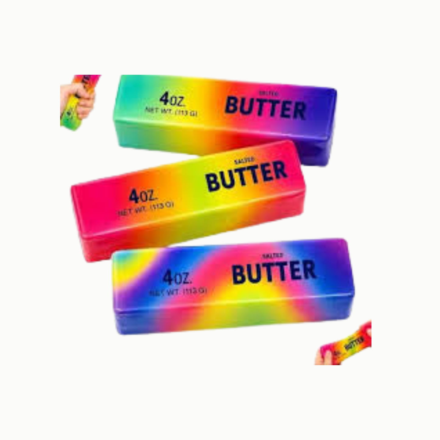 Slow Rise Butter Squishy Rainbow colour