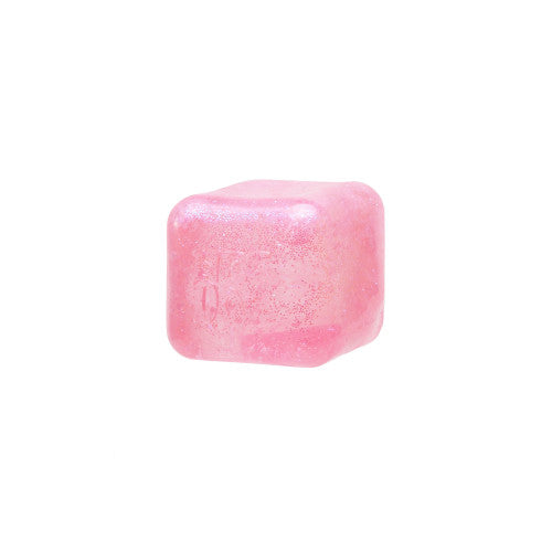 Nee Doh Nice Cube Glitter and Glow Pink