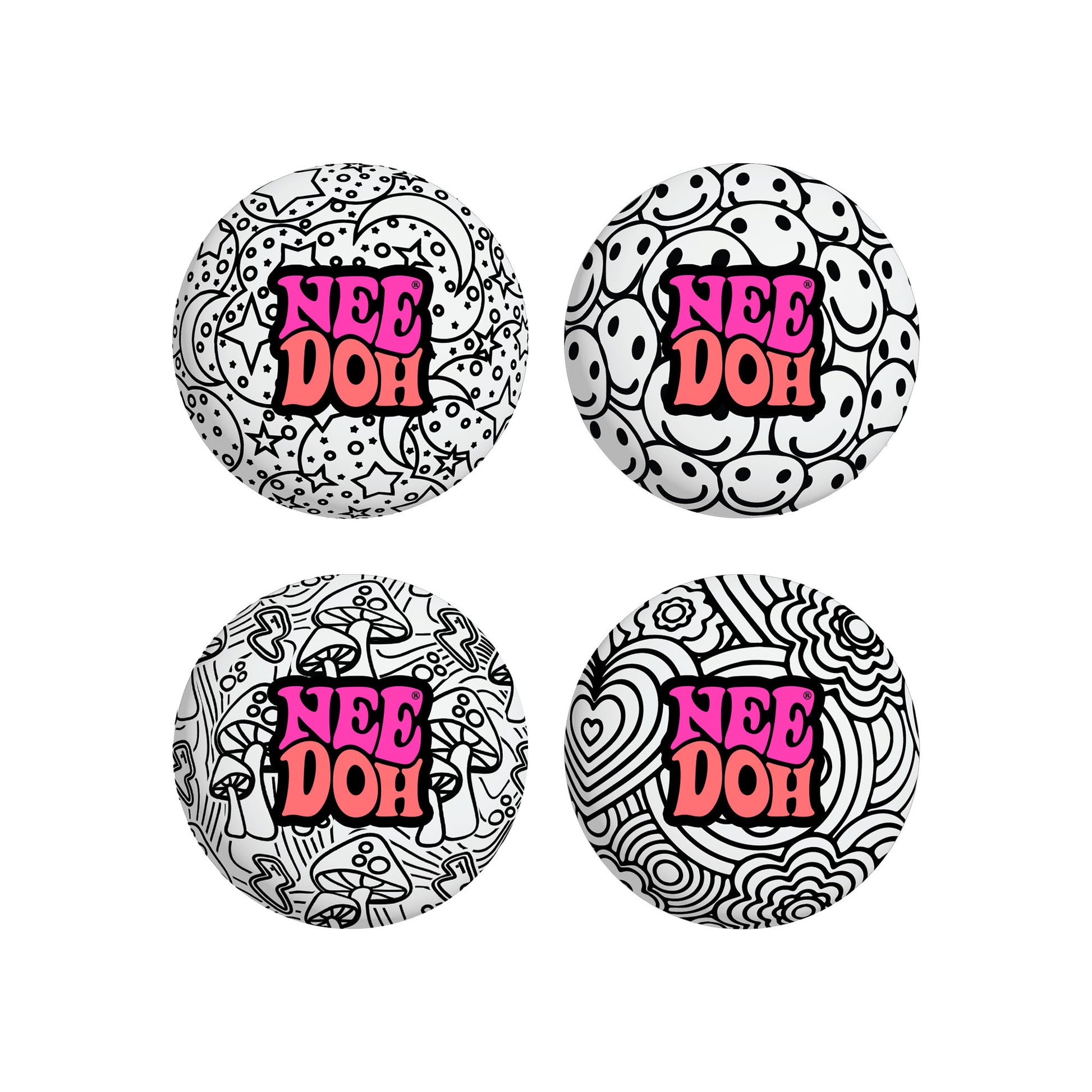 Press-Doh Nee Doh 4 designs