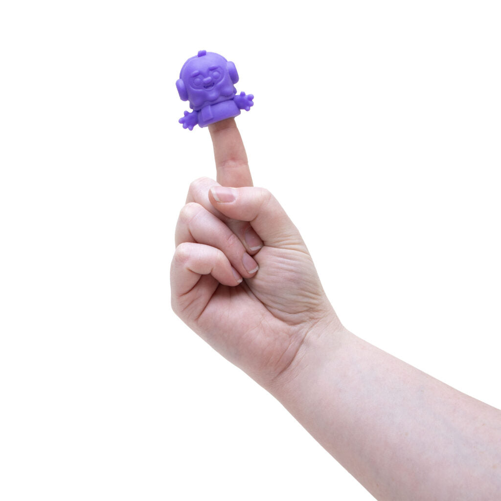 Nee Doh Christmas Advent Calendar 2025 toy on finger