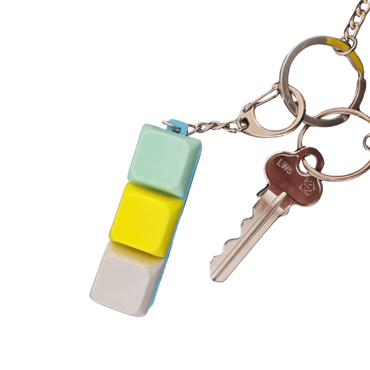 Keyboard Keyring fidget on keys