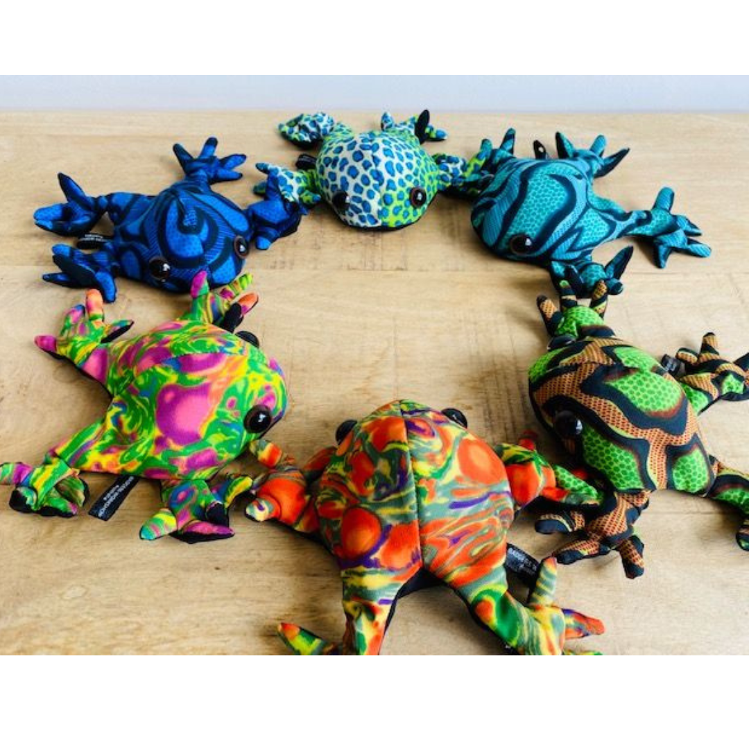 sand filled frogs