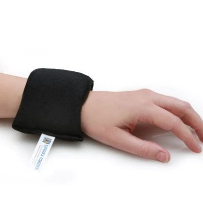 Lycra Fidget Cuff on arm