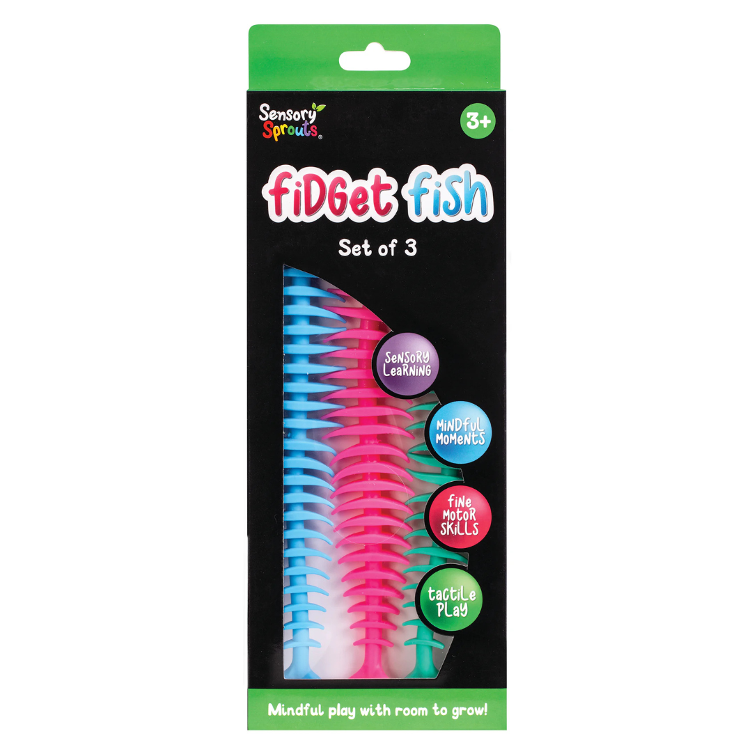 fidget fish in packaging