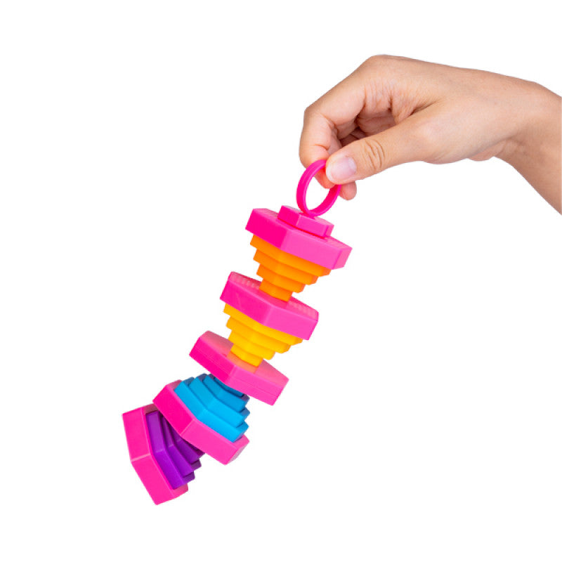 Sensory Stack Lantern Pink Swing