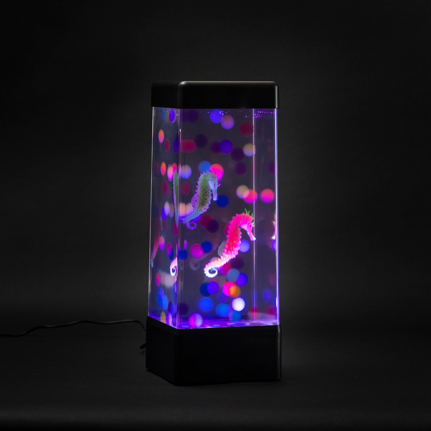 Jinx Jellyfish Mood Lamp seahorses and seaballs