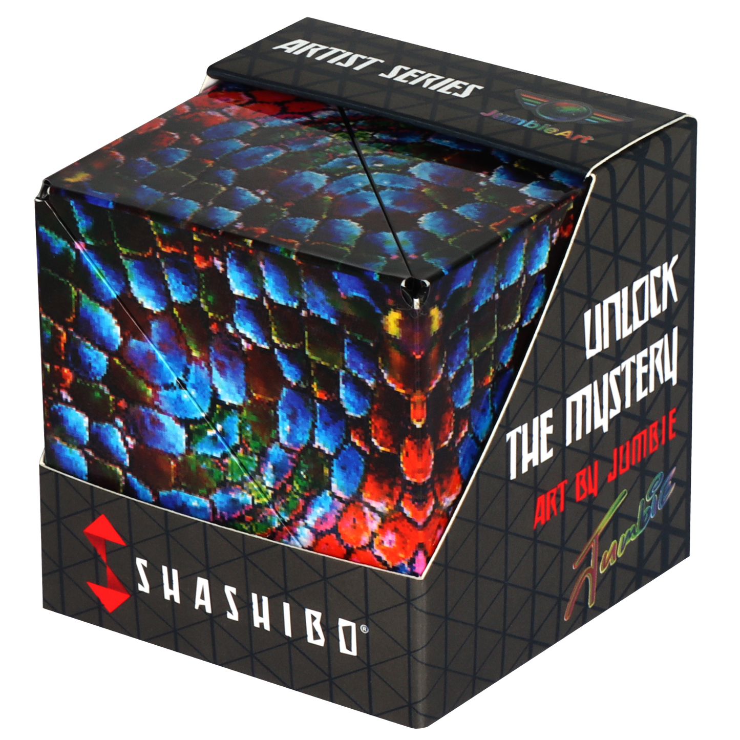 Original Shashibo magnetic cube Chameleon