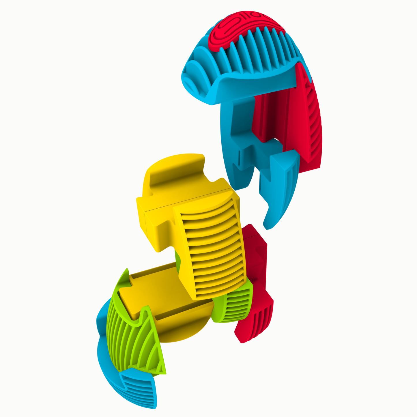 Slida Classic Egg 3D interlocking puzzle in pieces