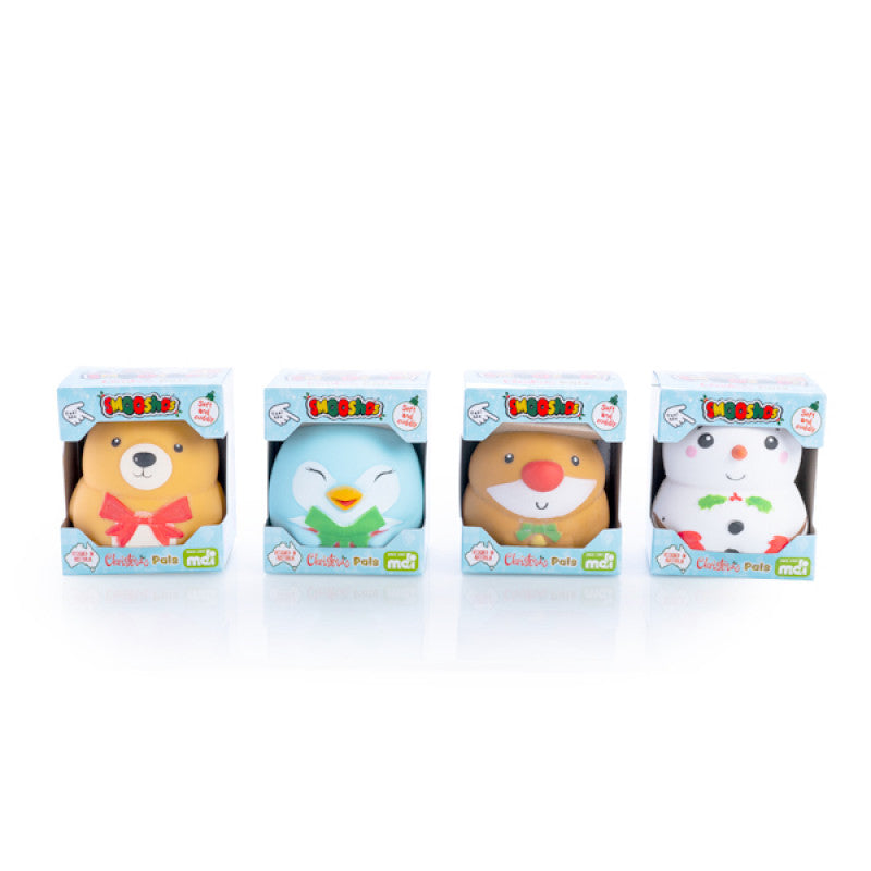 Smoosho Christmas Pals in boxes