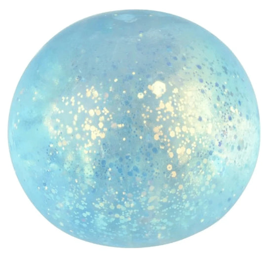 Squeeze Sugar Glitter Balls Blue