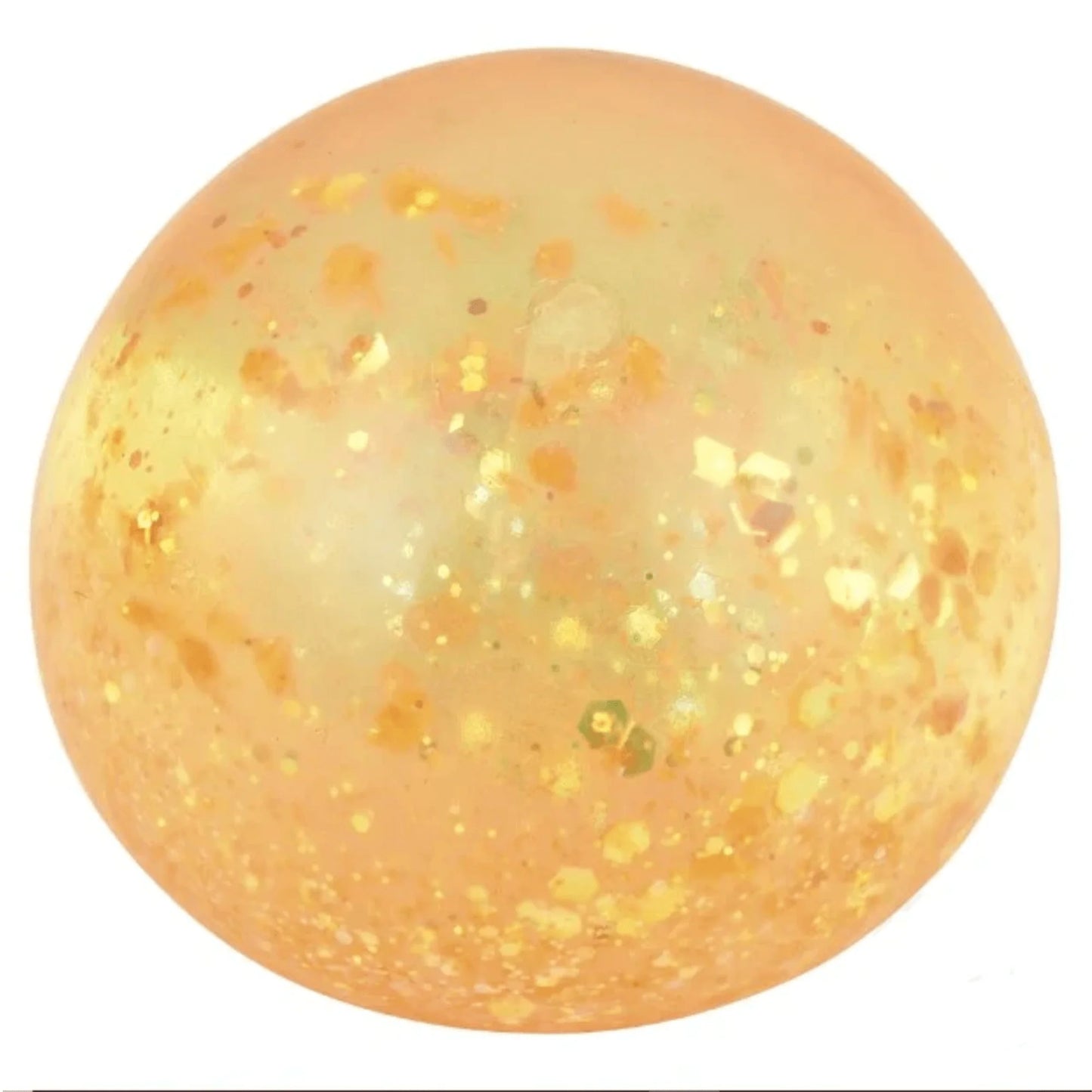 Squeeze Sugar Glitter Balls Orange
