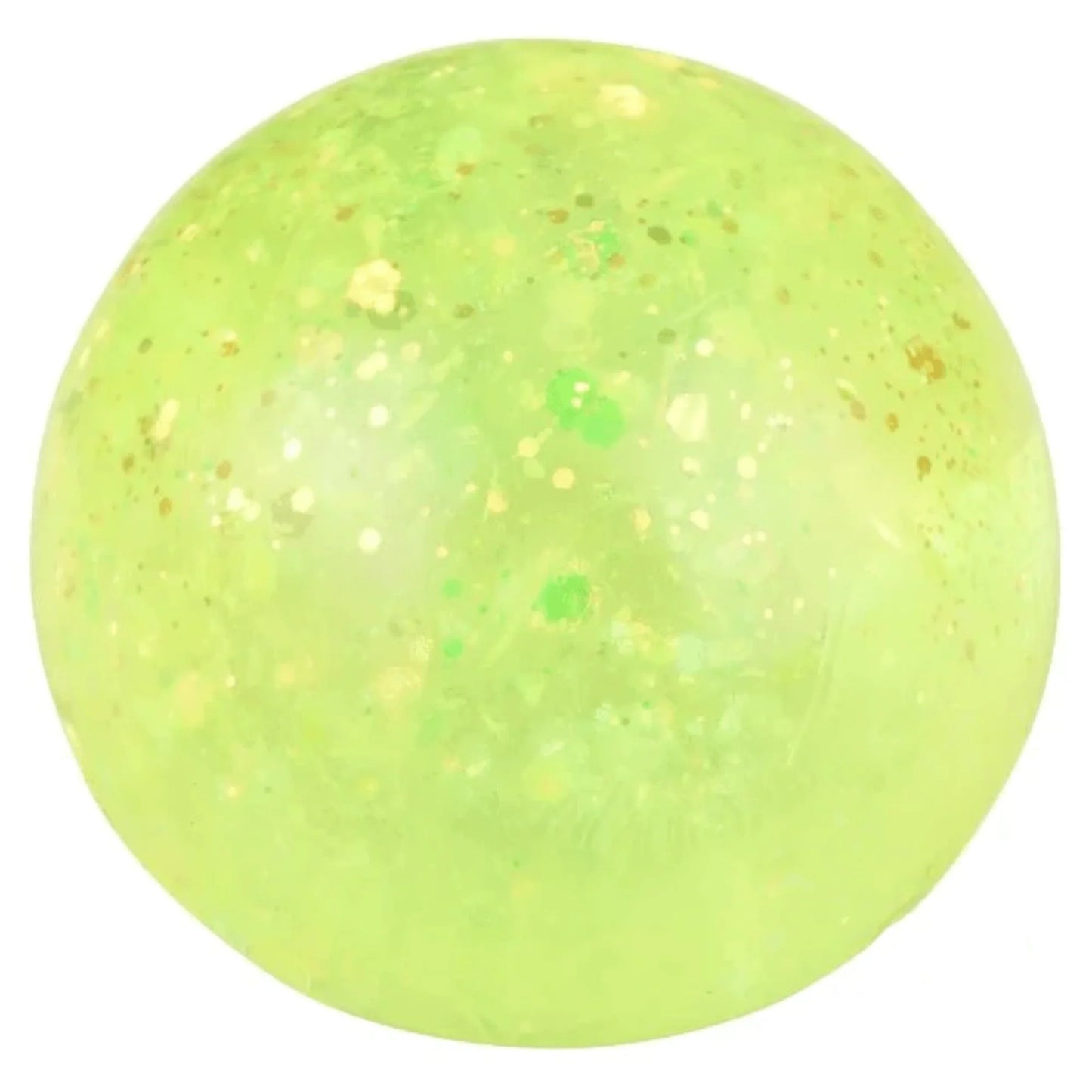 Squeeze Sugar Glitter Balls Yellow