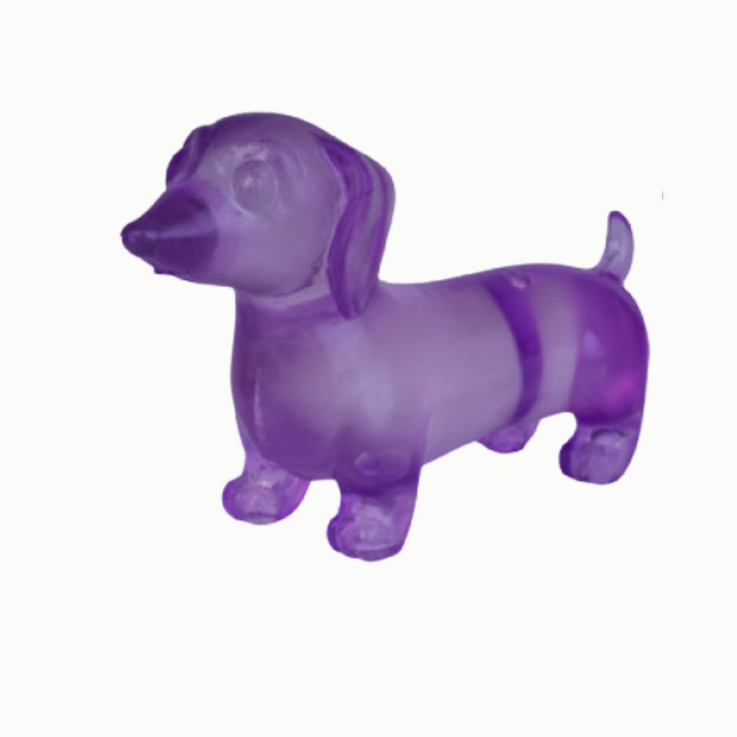 Squishy Dachshund Super Squeeze Purple