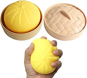 Sensory Street Steamed Bao Bun Squishy Yellow