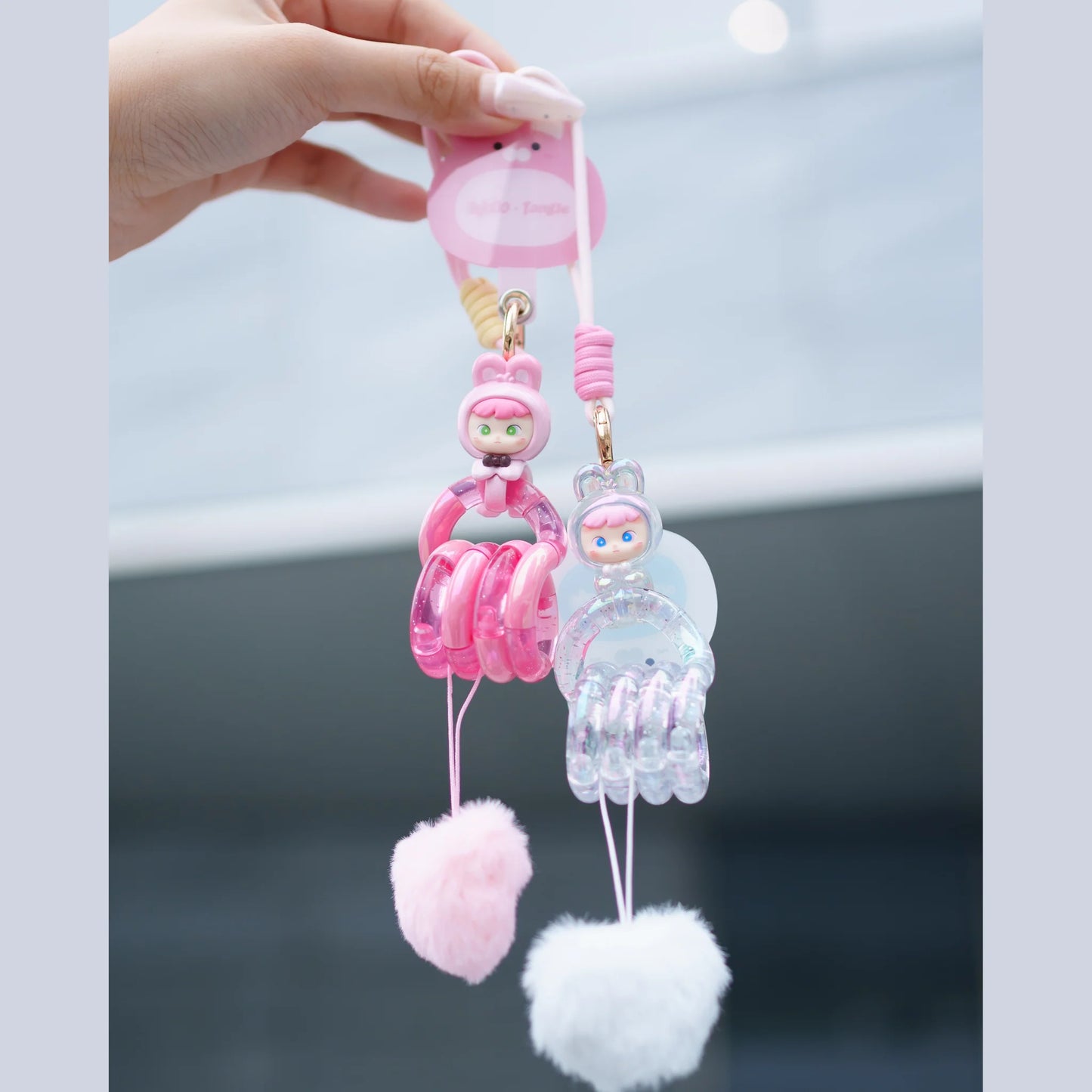 Tangle x Hidden Wooo Cimmy Lovely Bunny hanging
