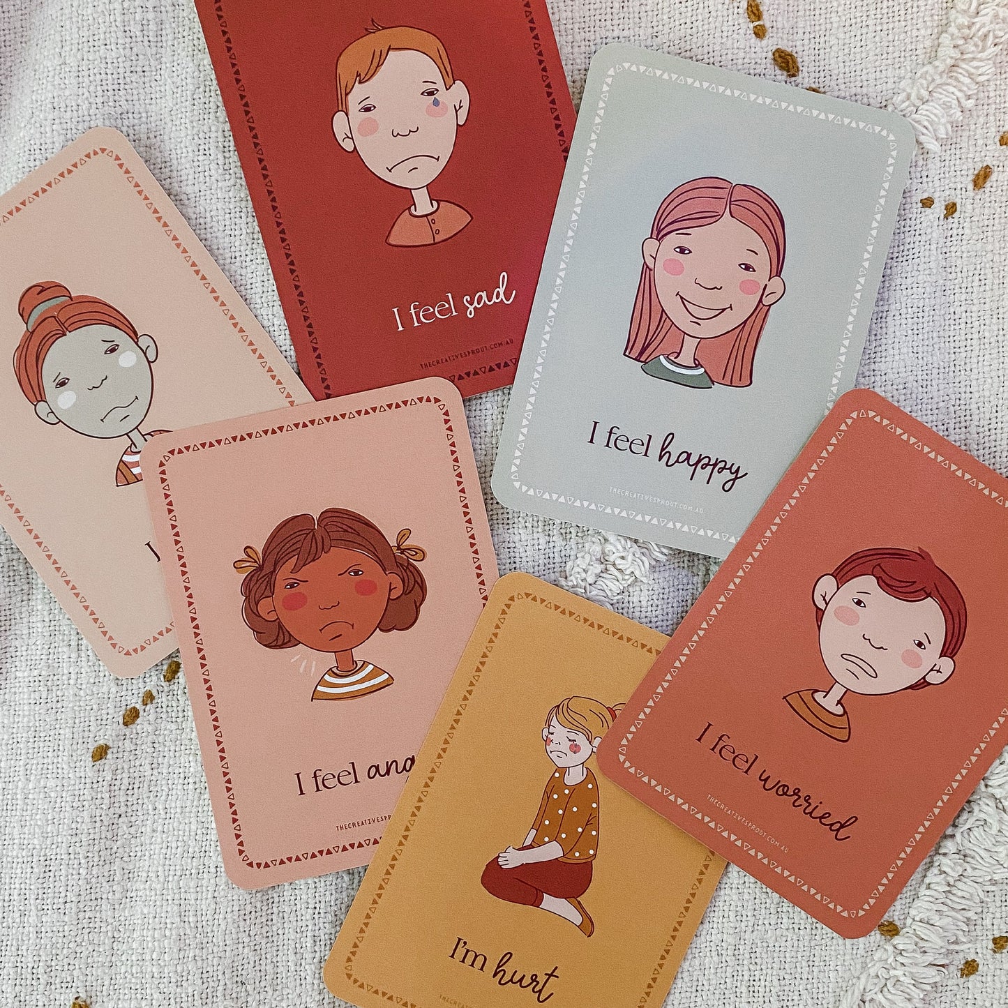 Creative Sprout Communication Cards examples