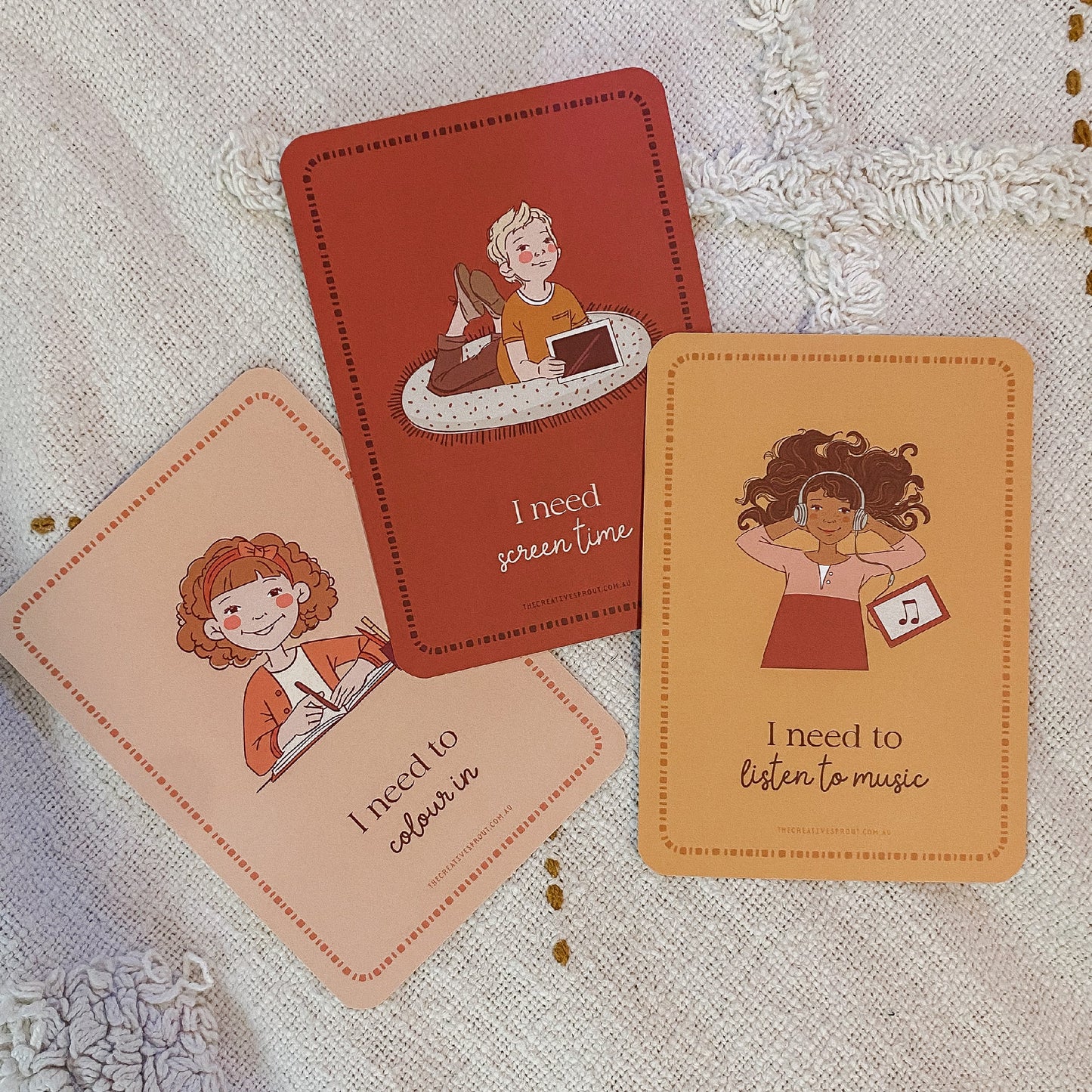 Creative Sprout Communication Cards