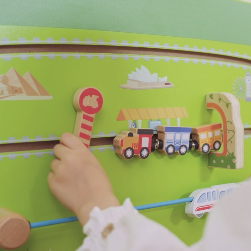 Interactive Wall Activity Board Large Train