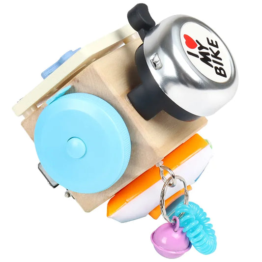 Wooden Montessori Music Busy Block