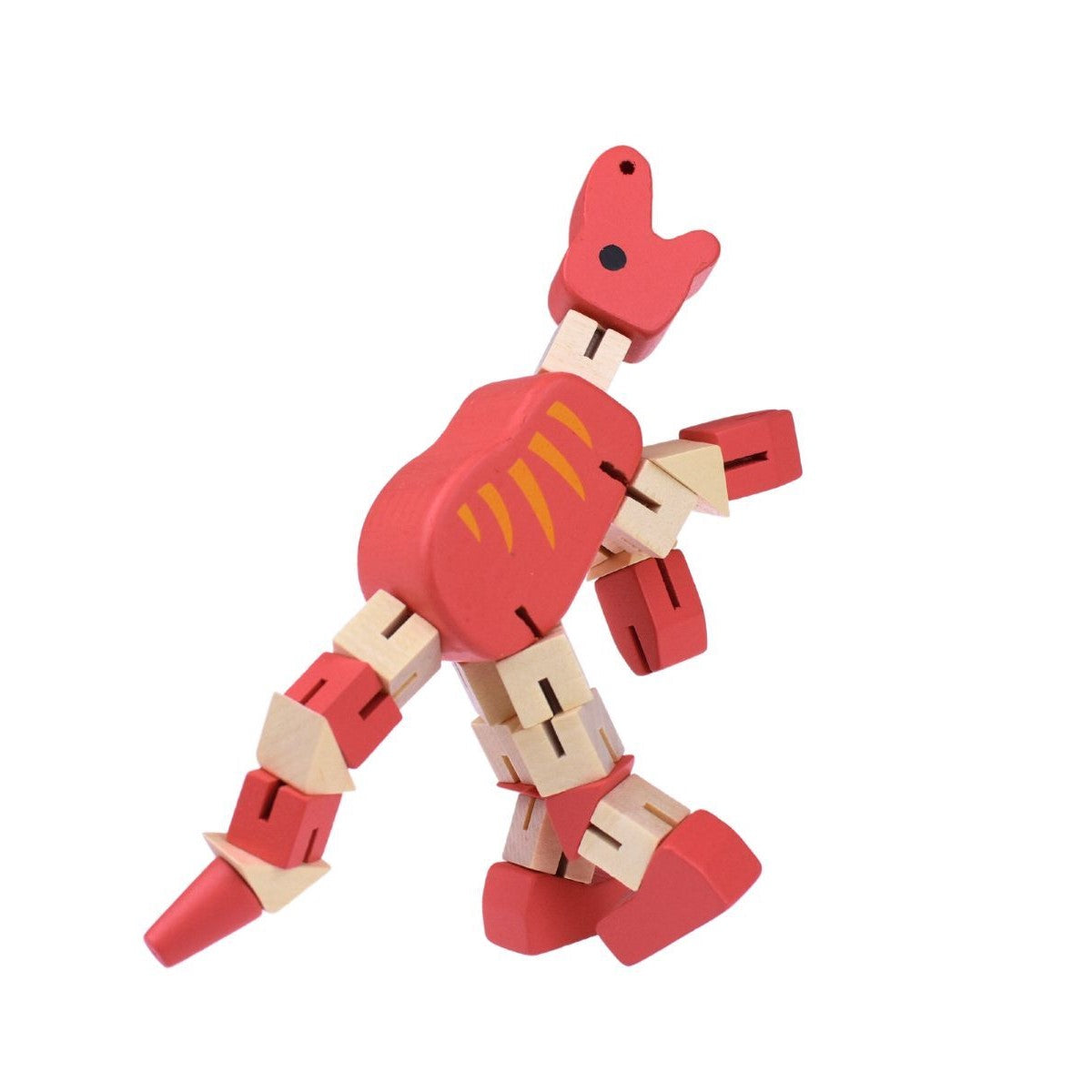 Wooden Twist and Lock Dinosaur t-rex