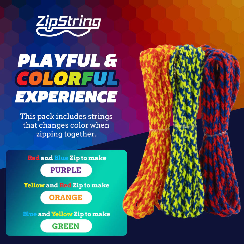 Zip String Chameleon String pack colours