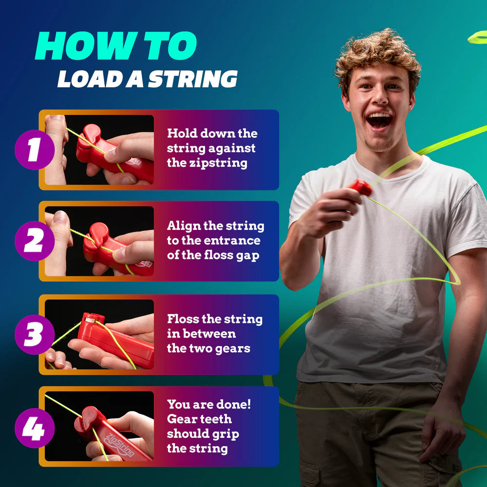 Zip String Chameleon String pack how to use