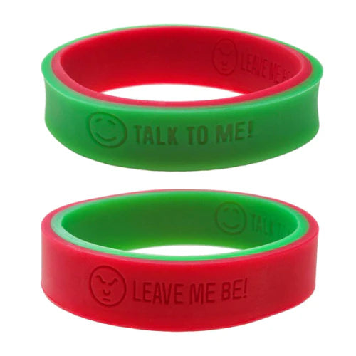 Chewigem Emotichew Flip Bracelet Green/Red