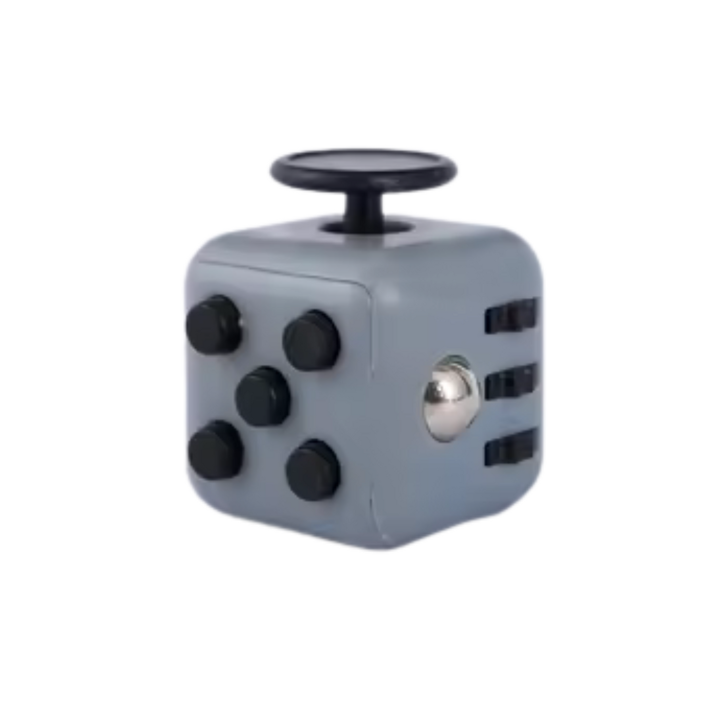 grey black fidget cube