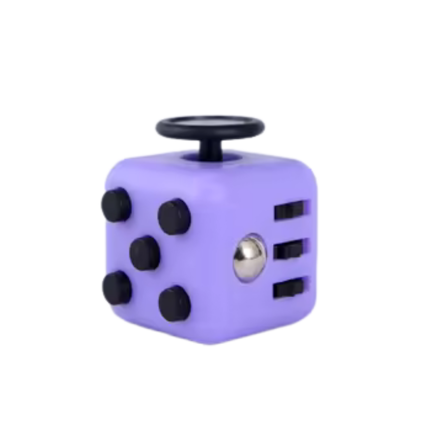 purple black fidget cube
