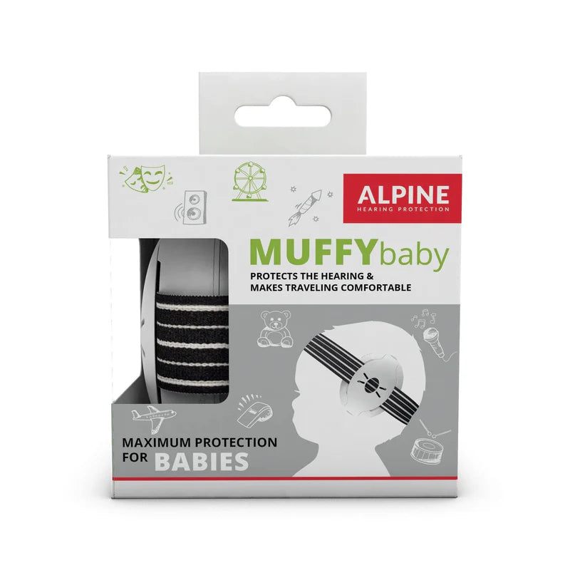 Alpine Muffy Baby Ear protectors black