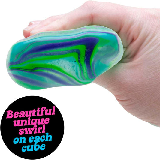 Blue Needoh Swirl in hand