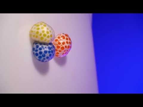 Smoosho's Sticky Splat Ballz video Gel Bead Snow