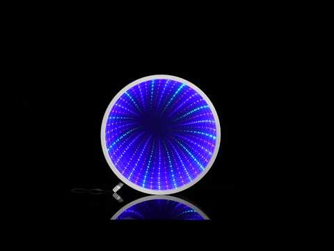 sensory infinity mirror video