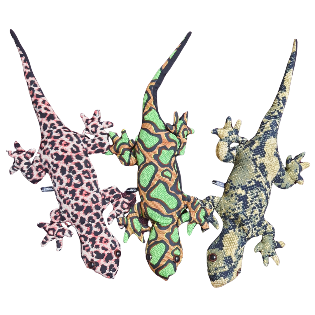 sand filled large weighted geckos