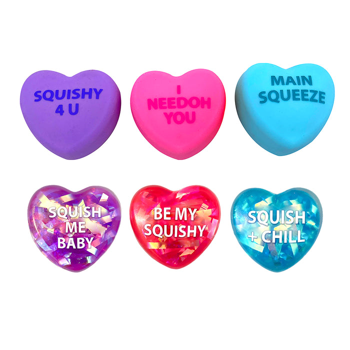 schylling squeeze hearts nee doh all colours