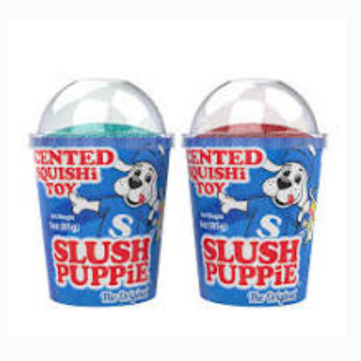 Red and Blue Slush Puppie Sensory Squishy