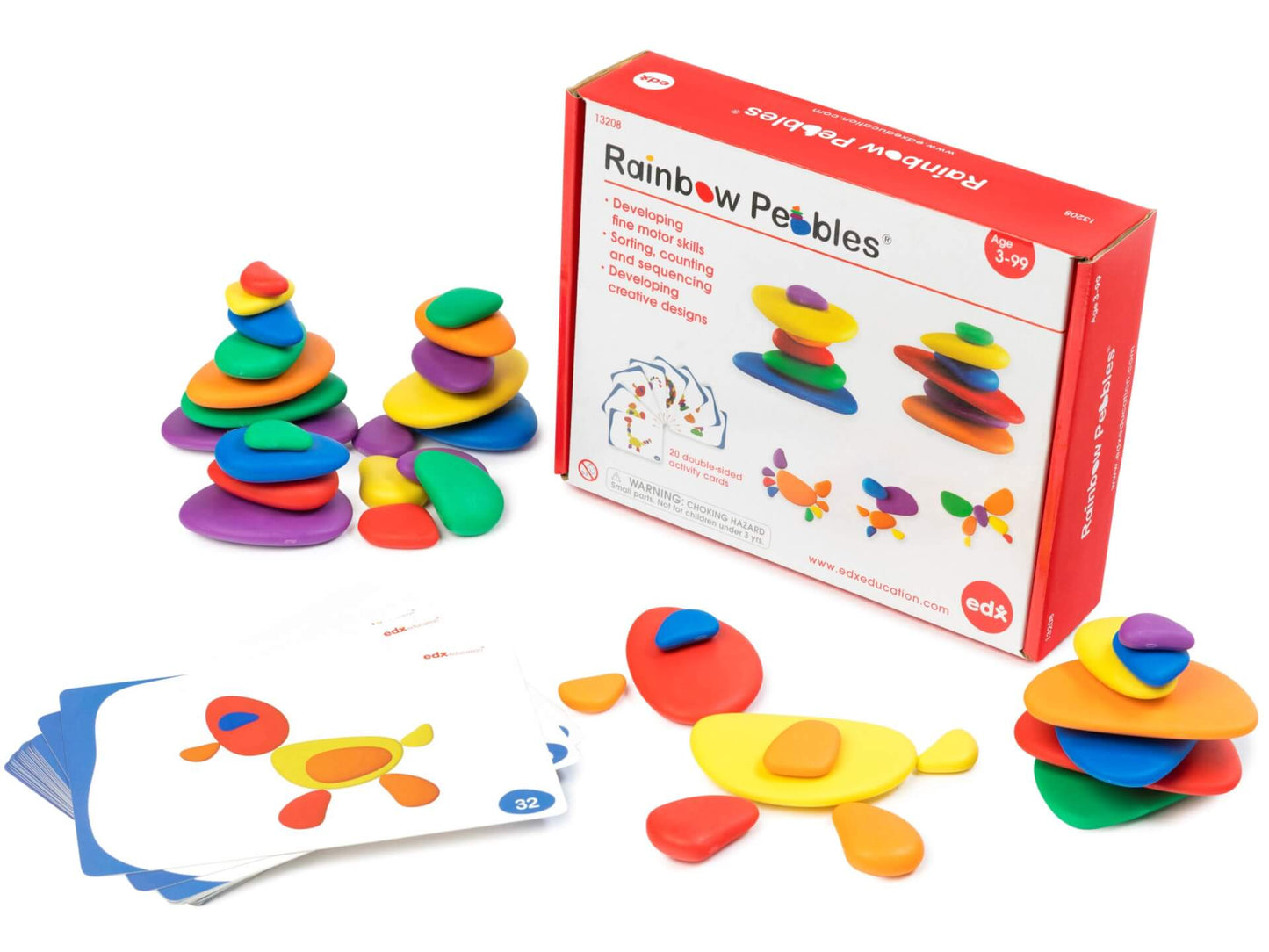 Rainbow Pebbles. Set