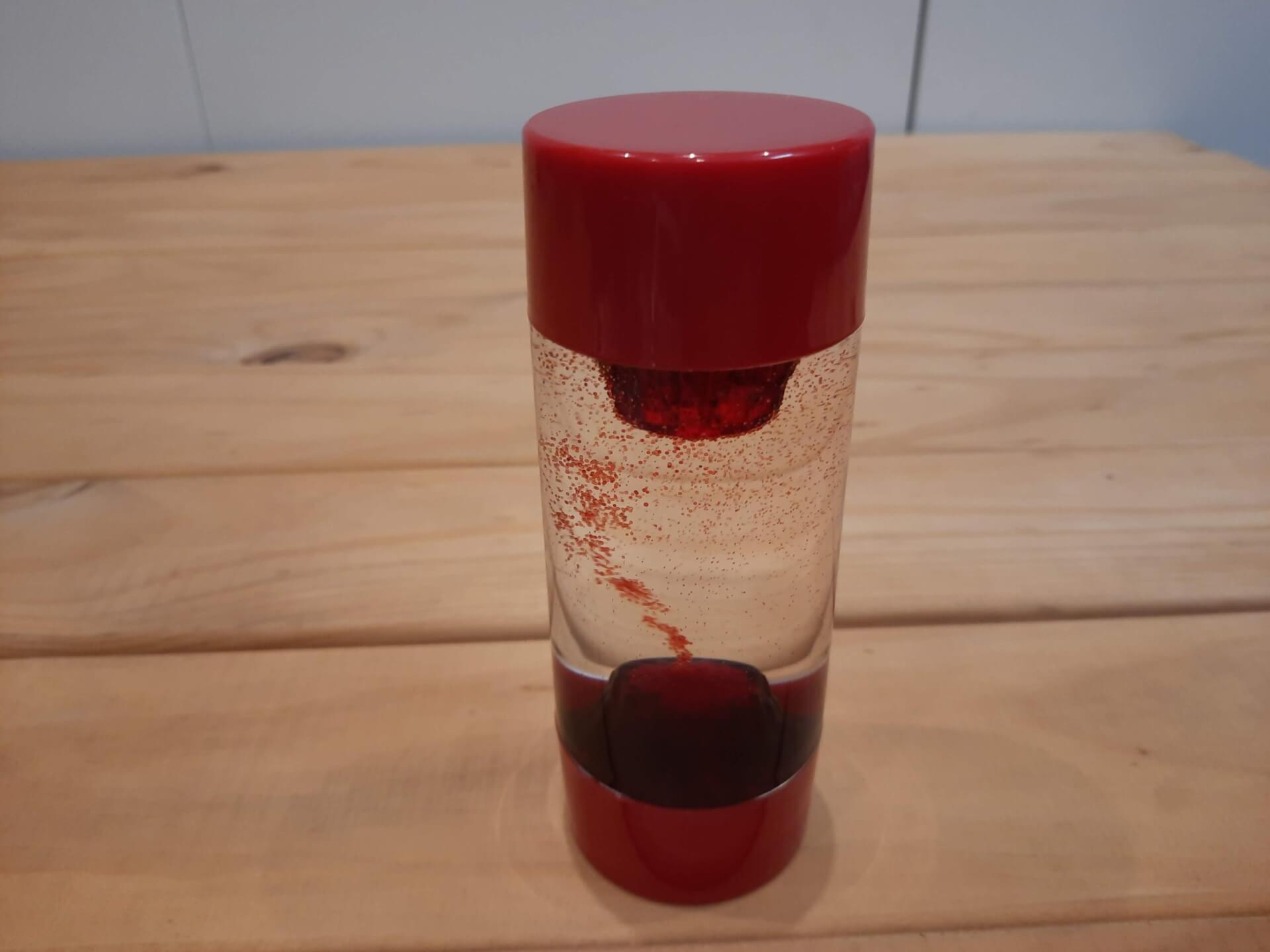 Volcano liquid timer tube