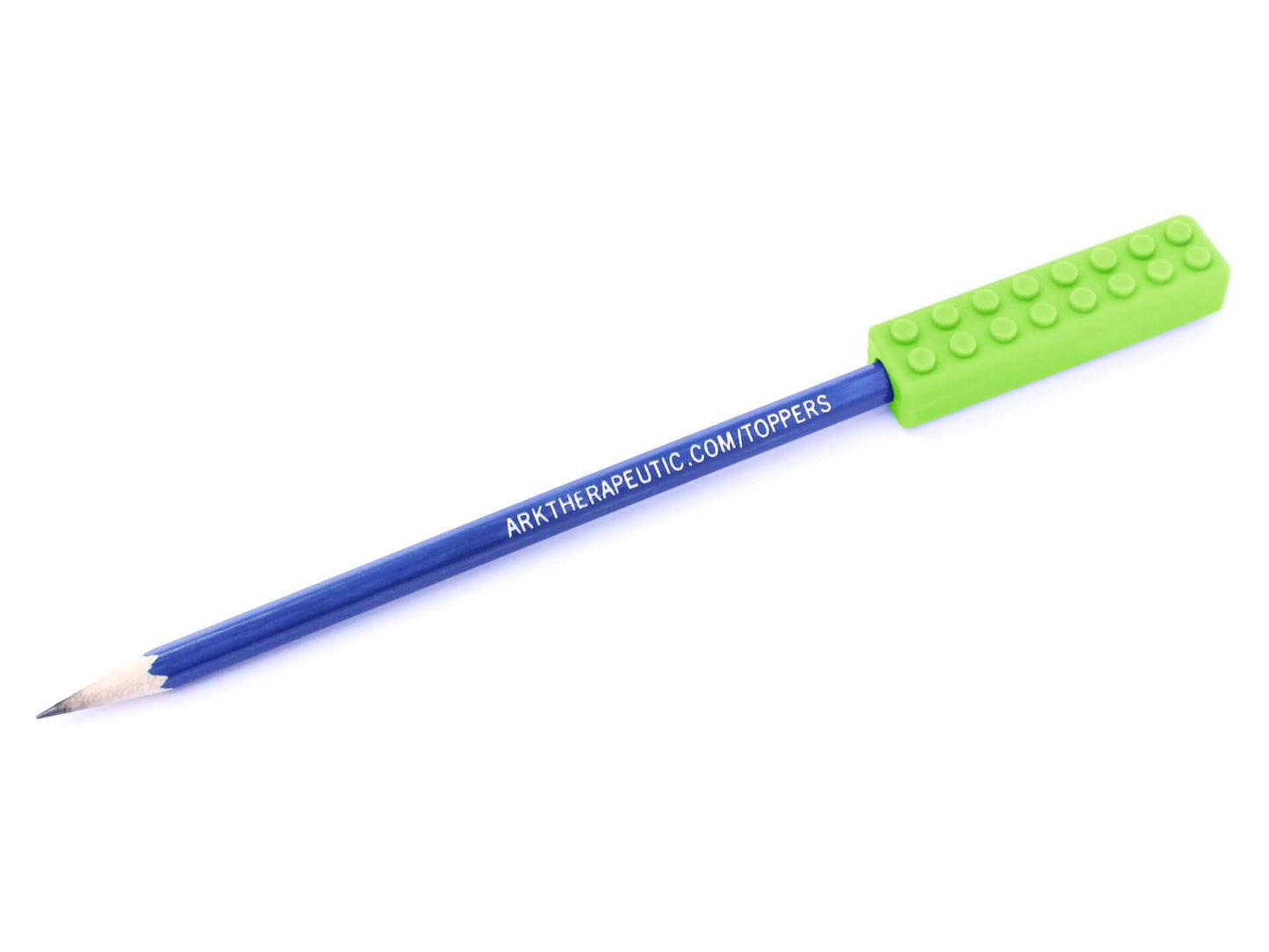 Ark Brickstick Pencil Topper lime green